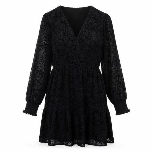 FatFace Women’s Black Animal Print Dress Size 10