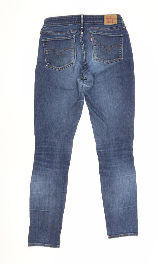Levi Strauss Women's Blue 711 Skinny Jeans Size 10