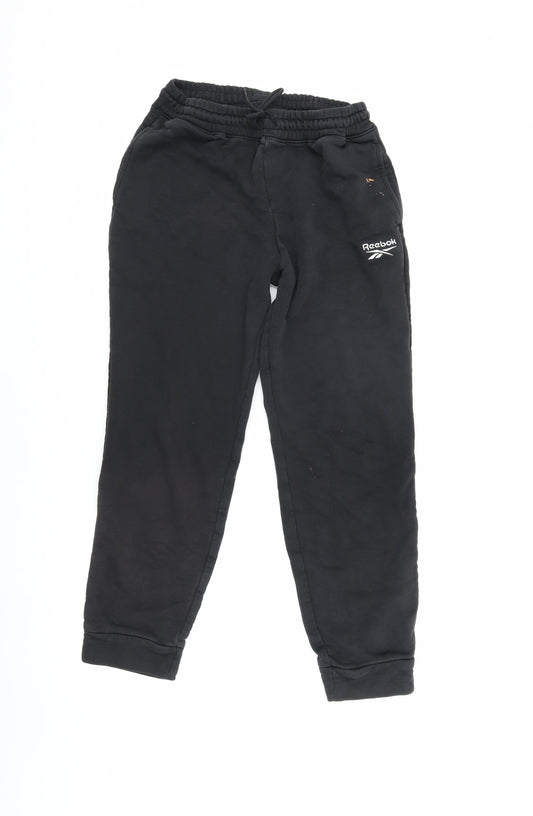 Reebok Men's Black Jogger Trousers Size S