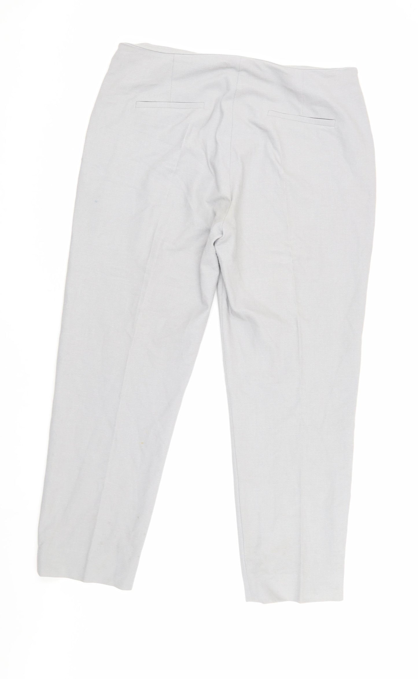 Modern Rarity Women's Grey Straight Trousers
