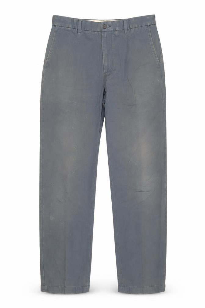 Marks and Spencer Men's Blue Chino Trousers, Size L