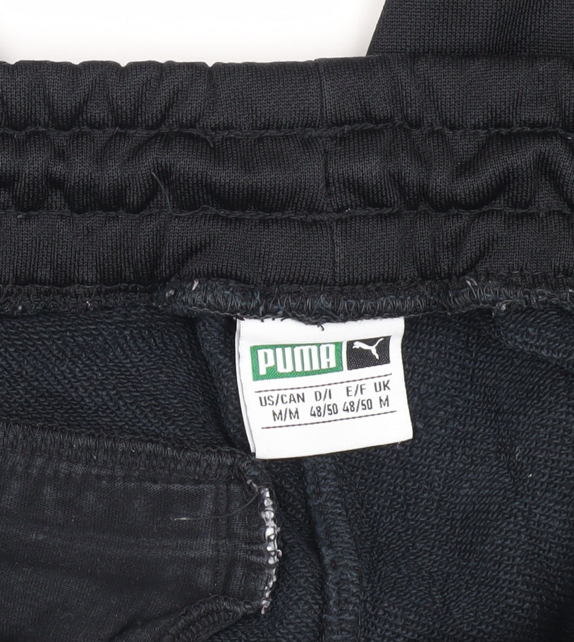 Puma Men's Black Jogger Trousers - M