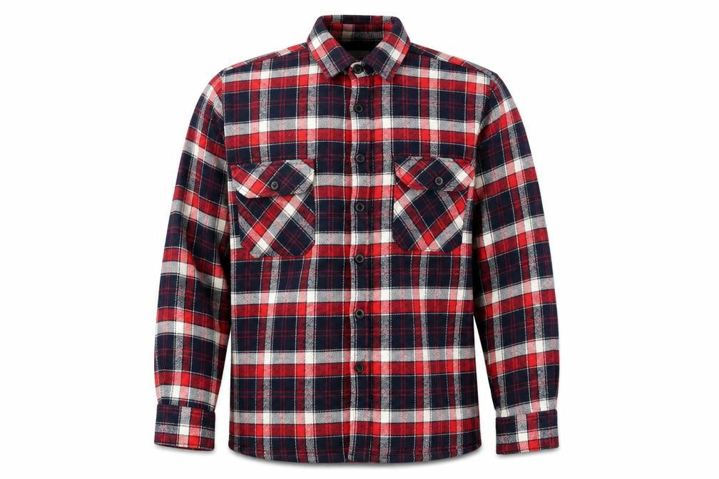 JBC Collection Men's Red Plaid Flannel Jacket M