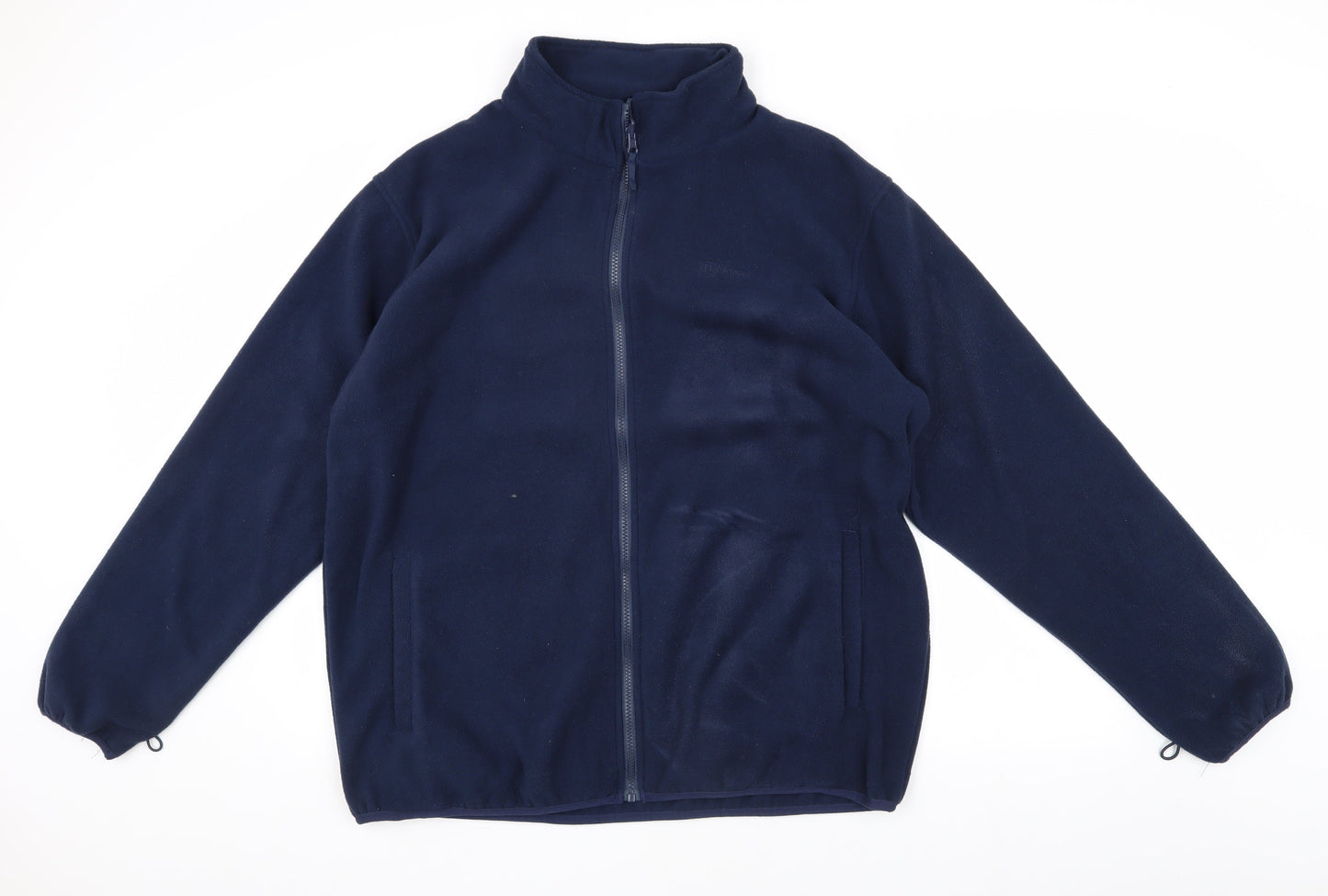 HiGear Men's Blue Fleece Jacket XL - Casual Full Zip