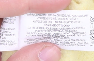 Disney Women's Yellow Winnie the Pooh Sweatshirt Size 10/12