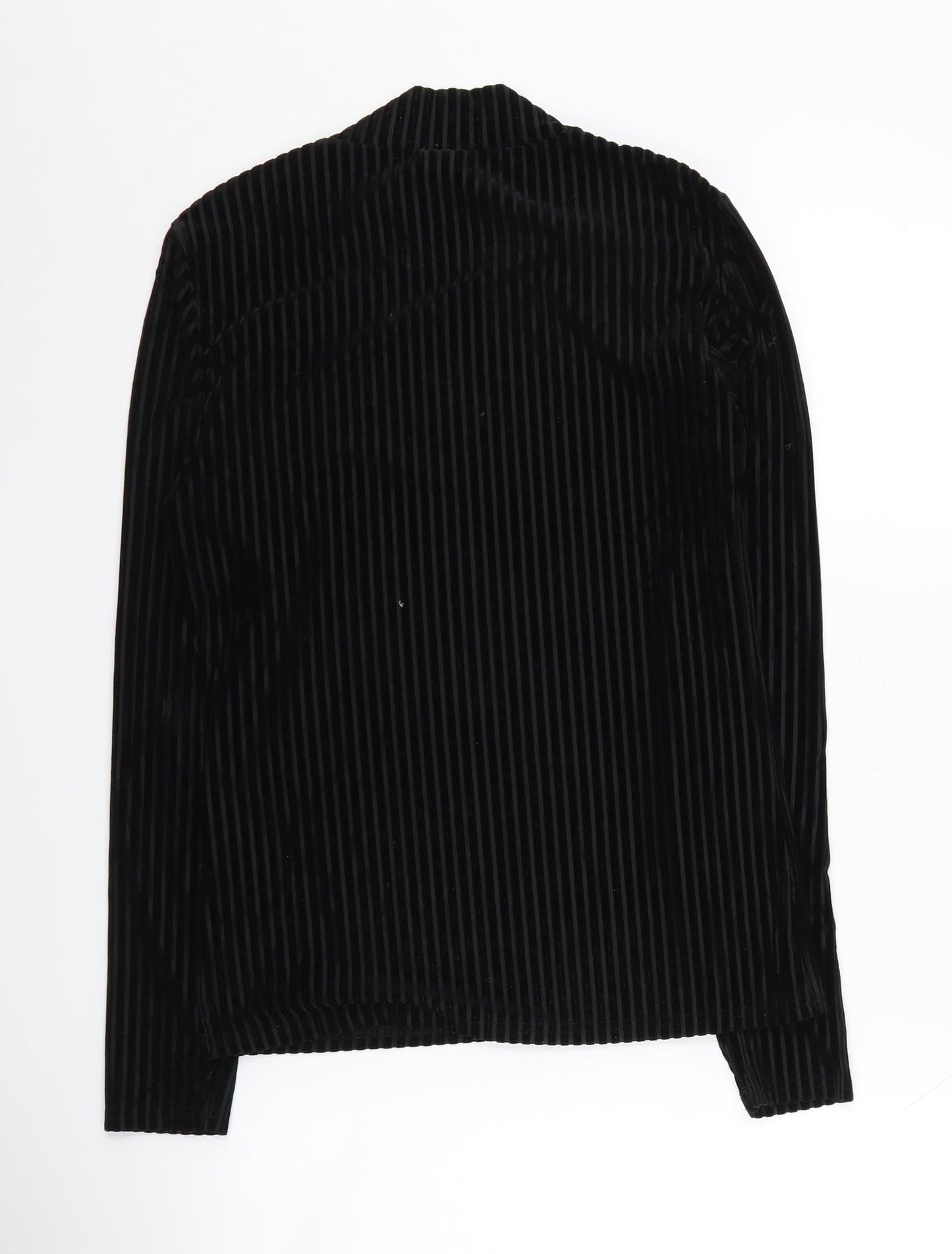 Noisy May Women's Black XS Striped Top
