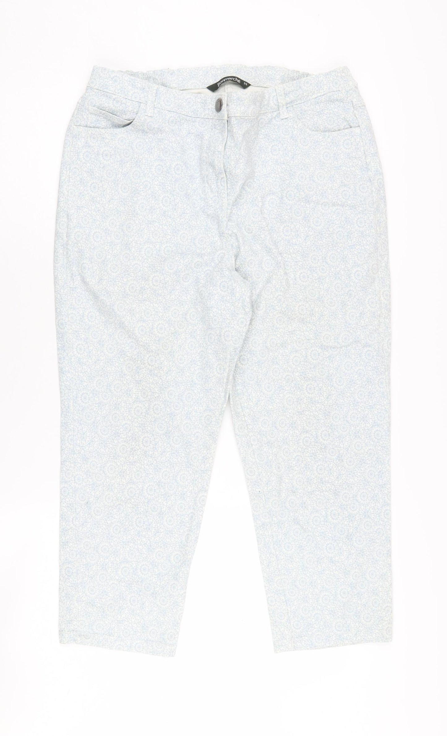 Bonmarché Women's Size 14 Cotton Trousers