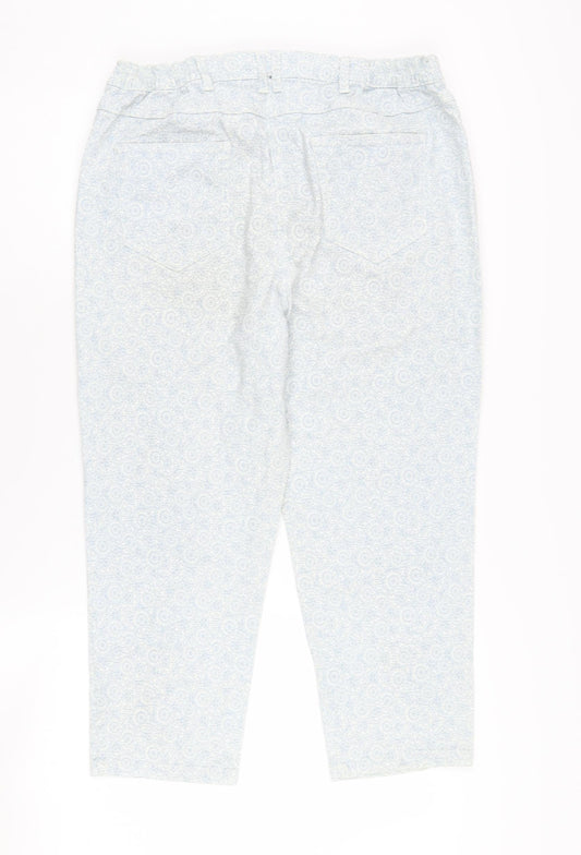 Bonmarché Women's Size 14 Cotton Trousers