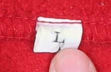 Jones & Jones Men's Red 1/4 Zip Graphic Sweatshirt, L