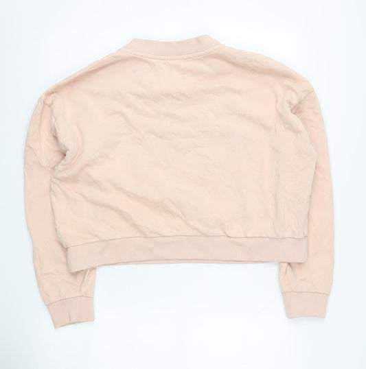 Billabong Women's Pink Logo Sweatshirt Size S