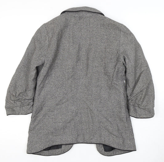 Silence + Noise Women's Grey Blazer, Size S, Lined