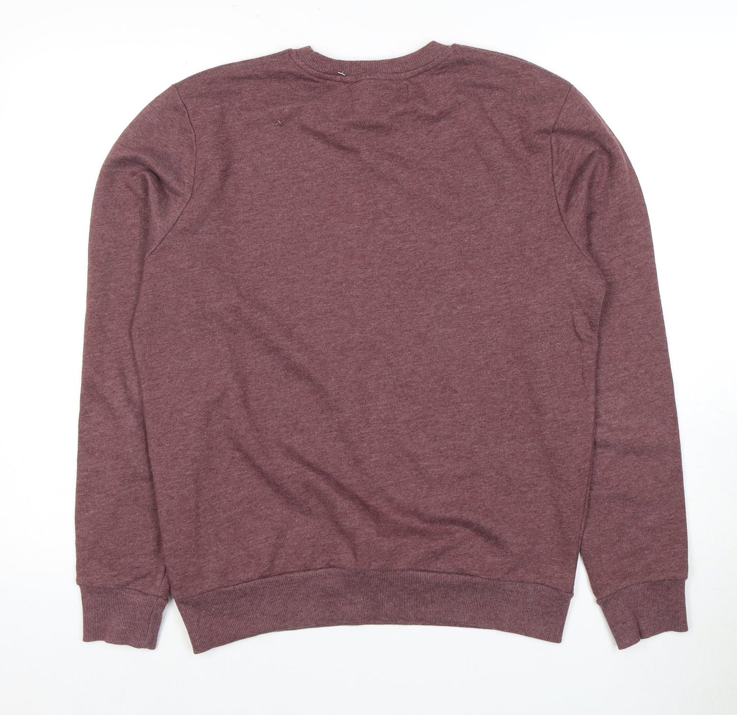 River Island Men's Purple Cali Graphic Sweatshirt M