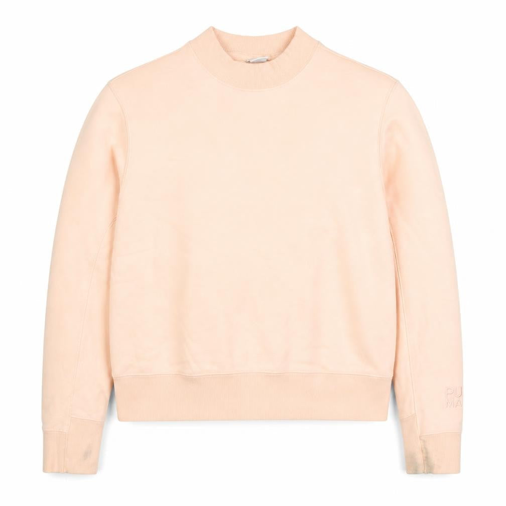 Womens UK 10 Regular PUMA Pink Pullover Sweatshirt