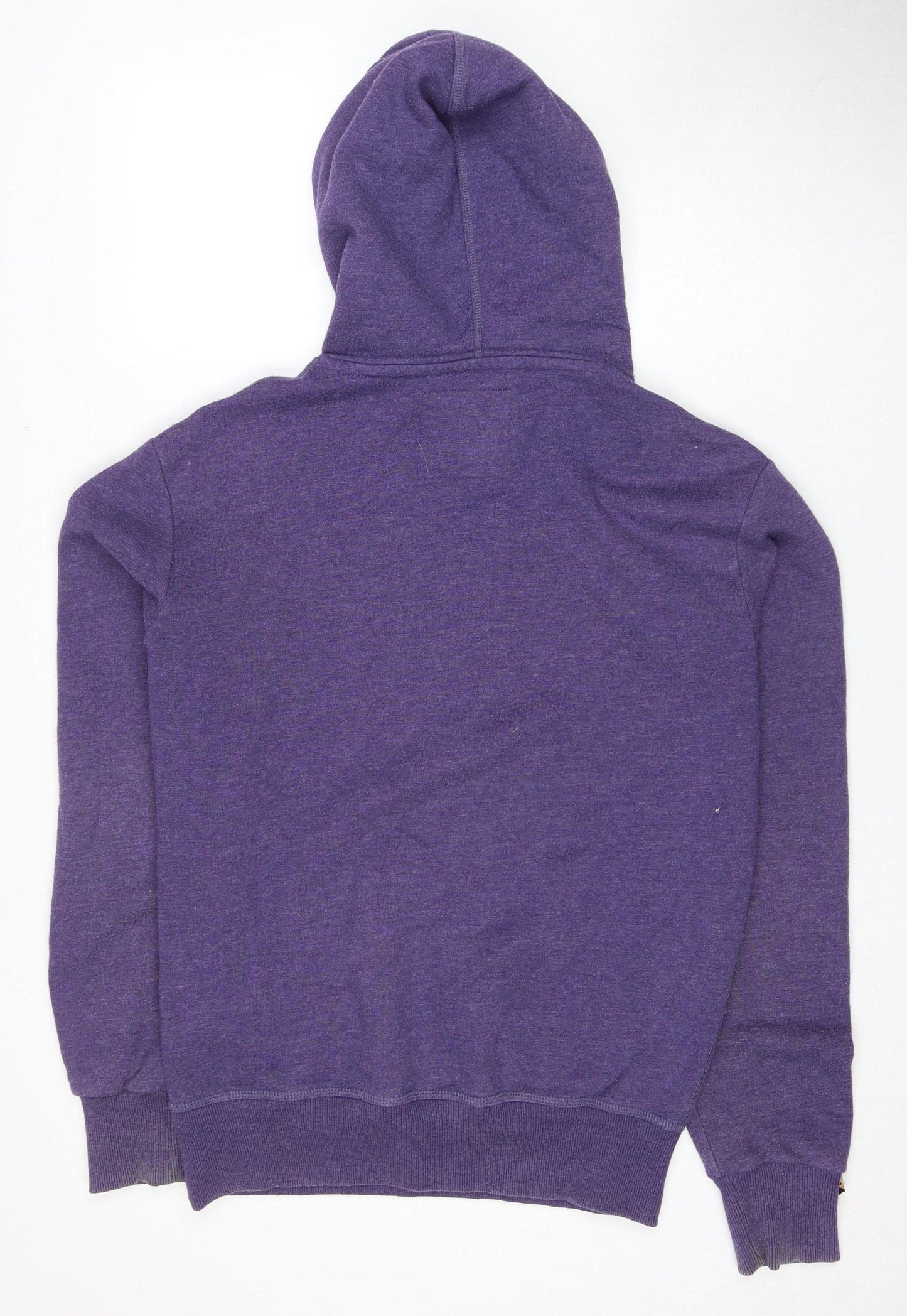 Superdry Men's Purple Pullover Hoodie M Vintage Logo