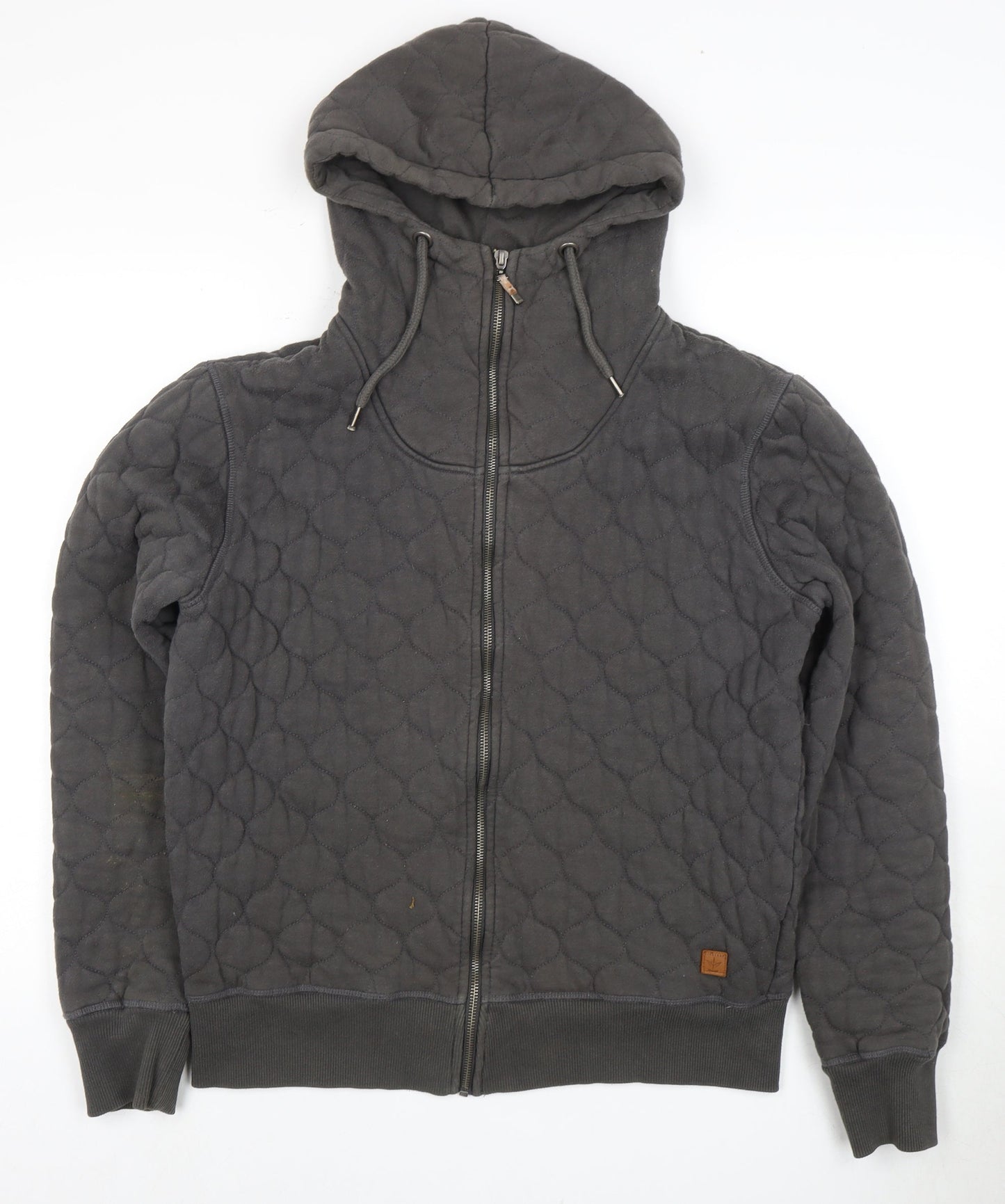 Firetrap Men's Grey Full Zip Hoodie, Size L