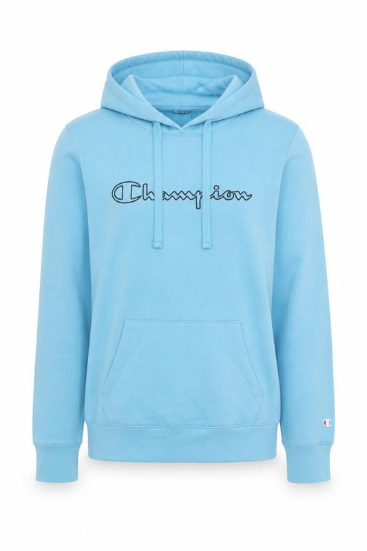 Champion Womens Blue Hoodie Small Pullover