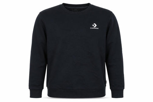 Mens UK M  Converse Black Pullover Sweatshirt