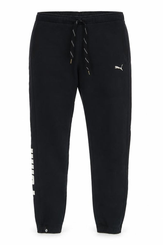 Puma Men's Black Jogger Trousers - Size S