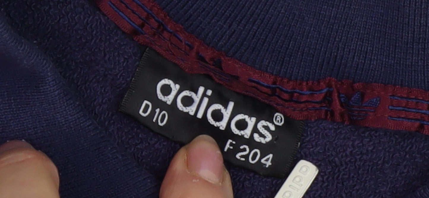 Adidas XL Men's Multicoloured 1/4 Zip Sweatshirt