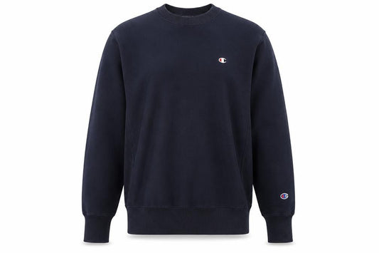 Mens UK L Regular Champion Blue Pullover Sweatshirt