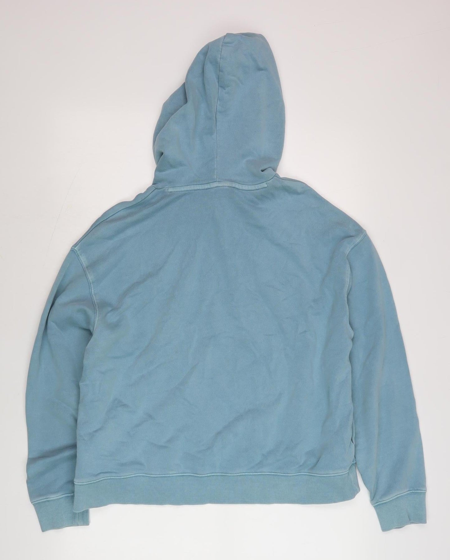 Marks and Spencer Men's Blue Pullover Hoodie M