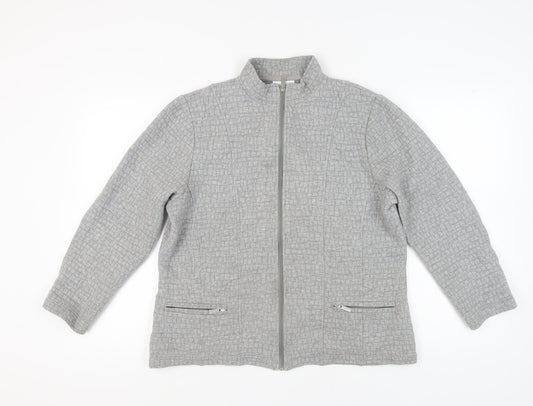 Cotswold Collections Grey Full Zip Sweatshirt L