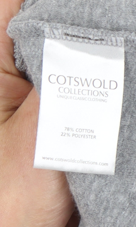 Cotswold Collections Grey Full Zip Sweatshirt L