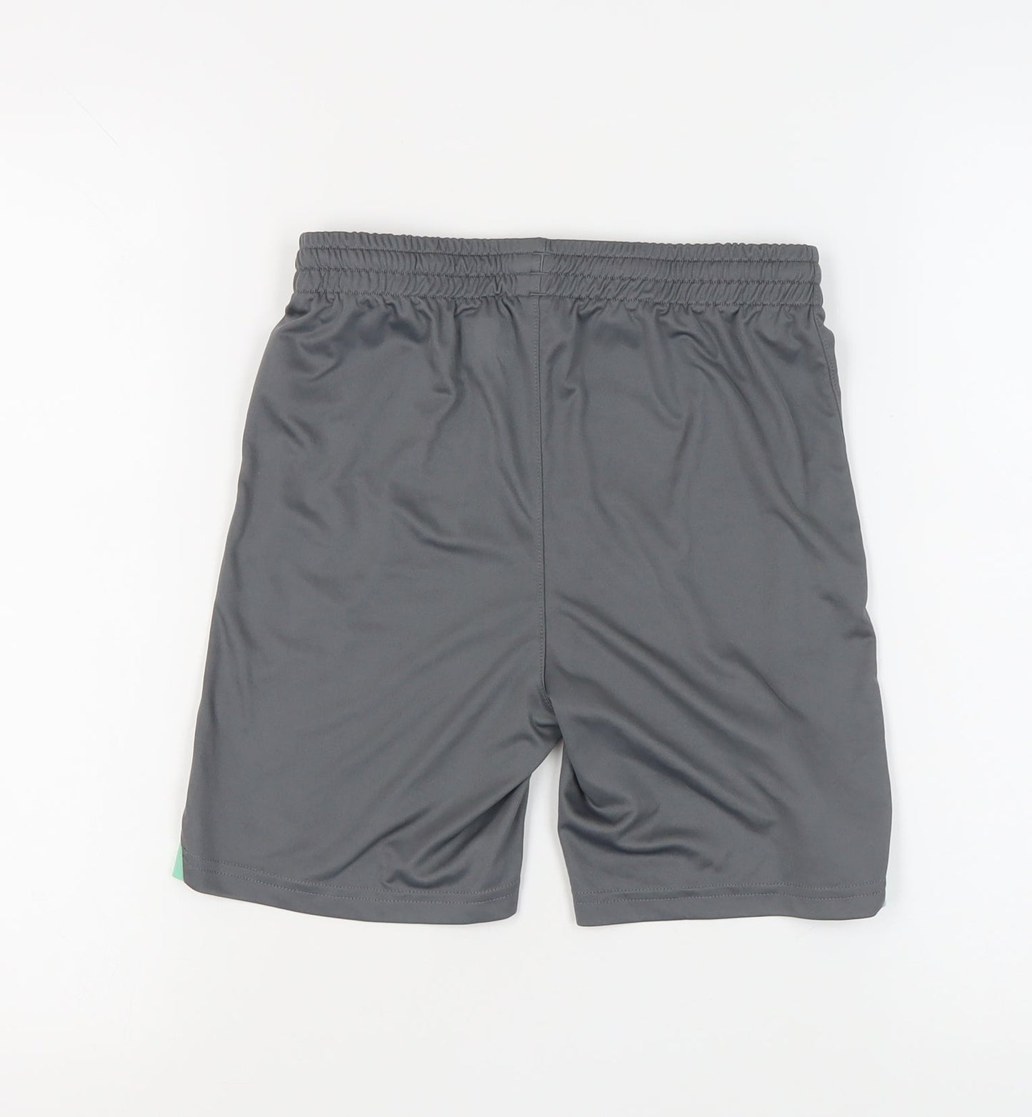 Hummel Boys Grey Athletic Football Shorts 13 Years