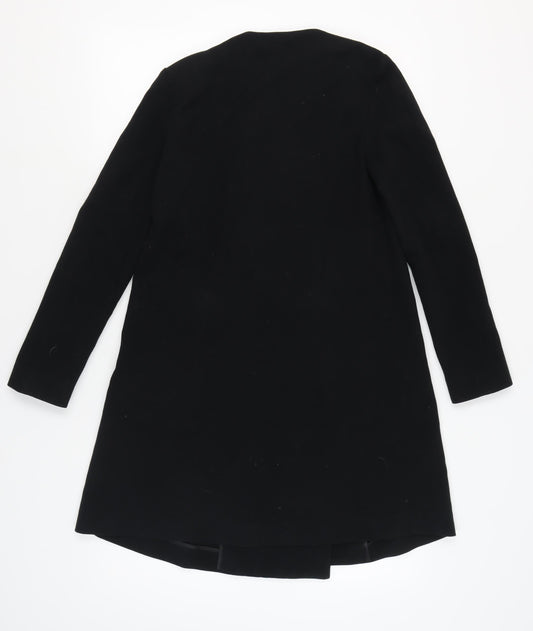 Marks and Spencer Women's Black Long Coat Size 6
