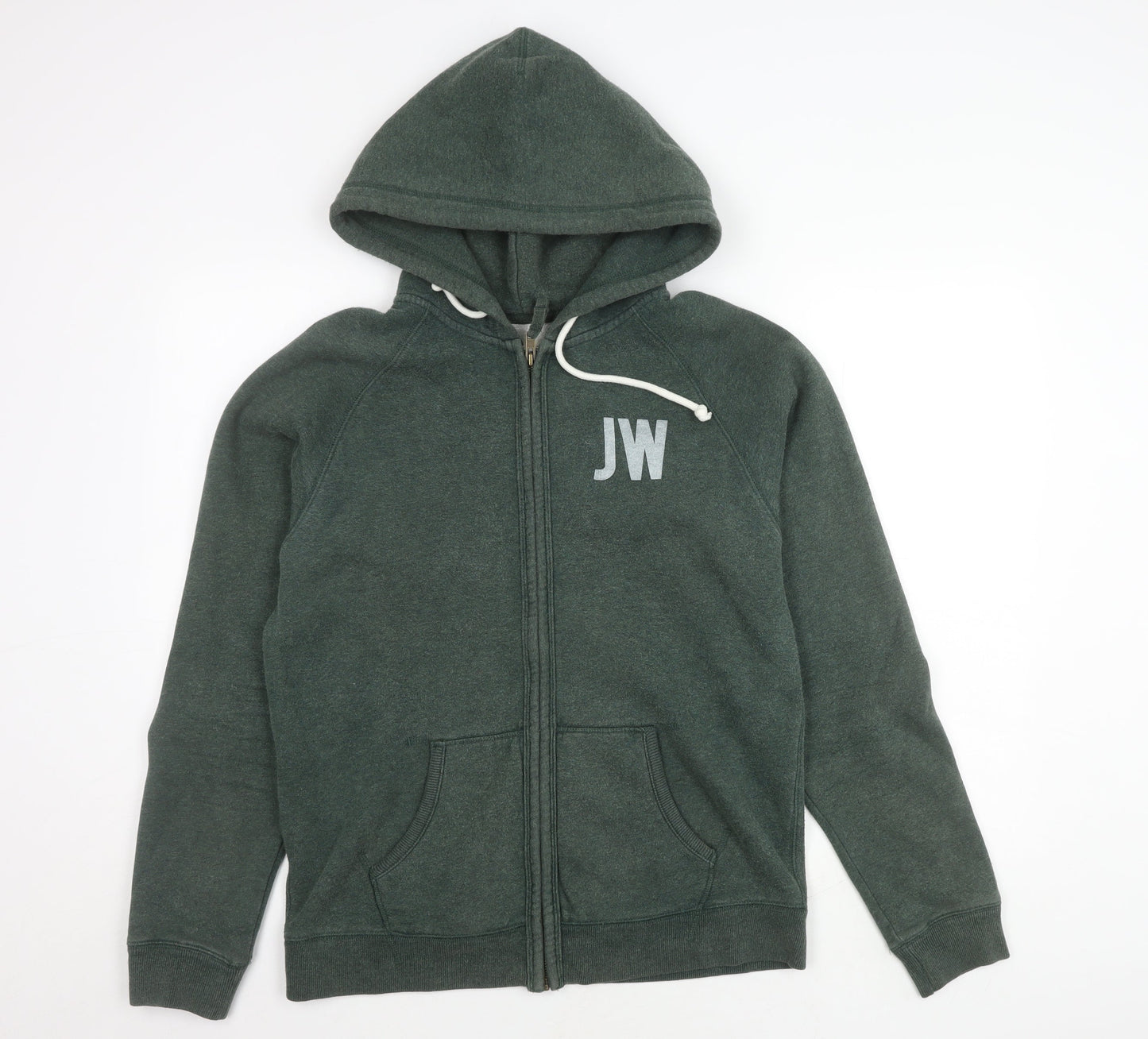 Jack Wills Men's Green Hoodie M Basic Jacket