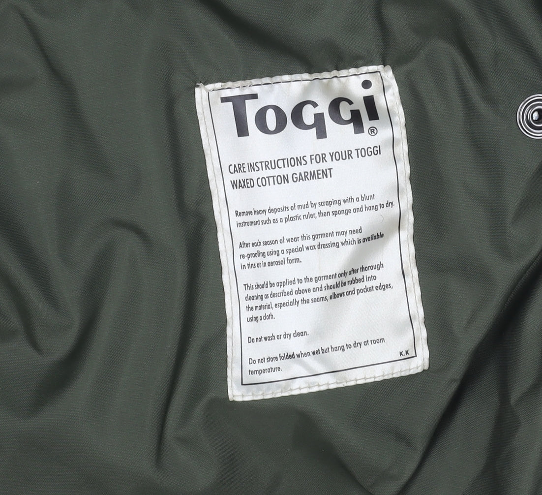 Toggi Women's Brown Waxed Cotton Trench Coat S