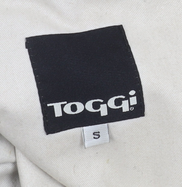 Toggi Women's Brown Waxed Cotton Trench Coat S