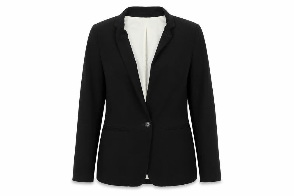 New Look Women's Black Blazer, Size 10, Regular Fit