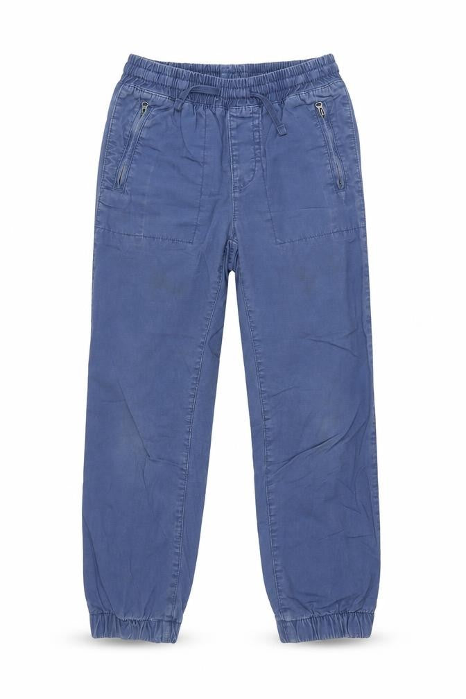 Gap Girls Blue Jogger Trousers - M, Casual Elastic Waist