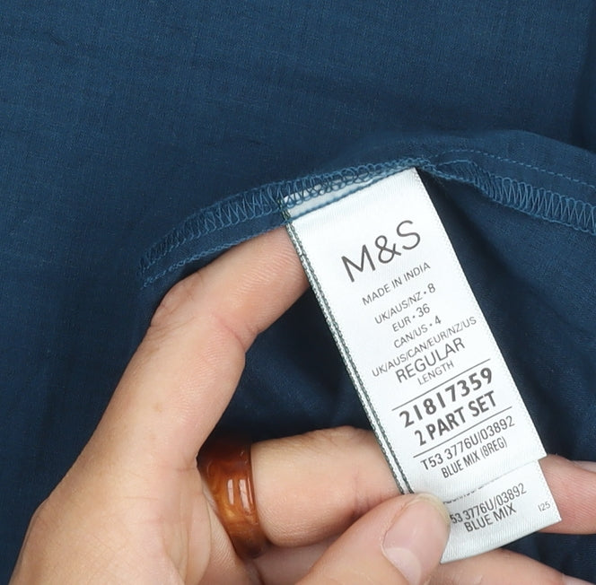 Marks and Spencer Women's Blue Dress Size 8
