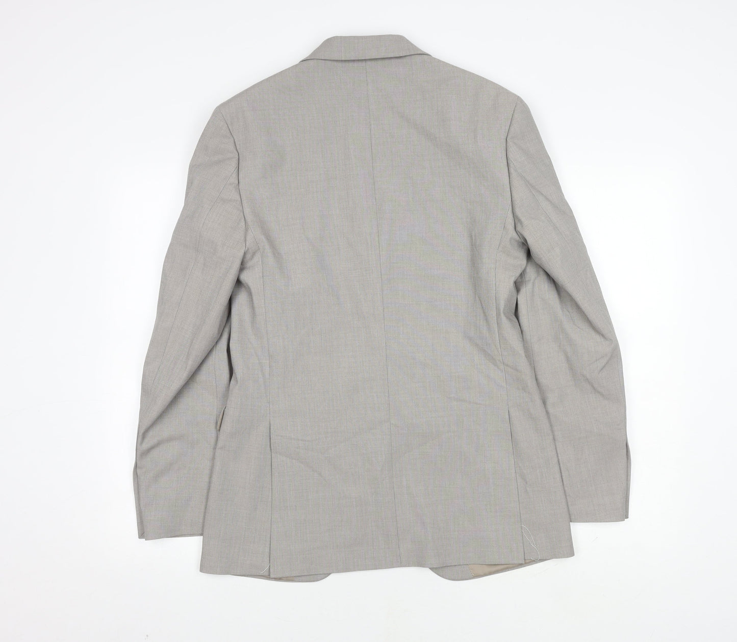 Marks and Spencer Men's Grey Blazer Size 36 Regular Fit
