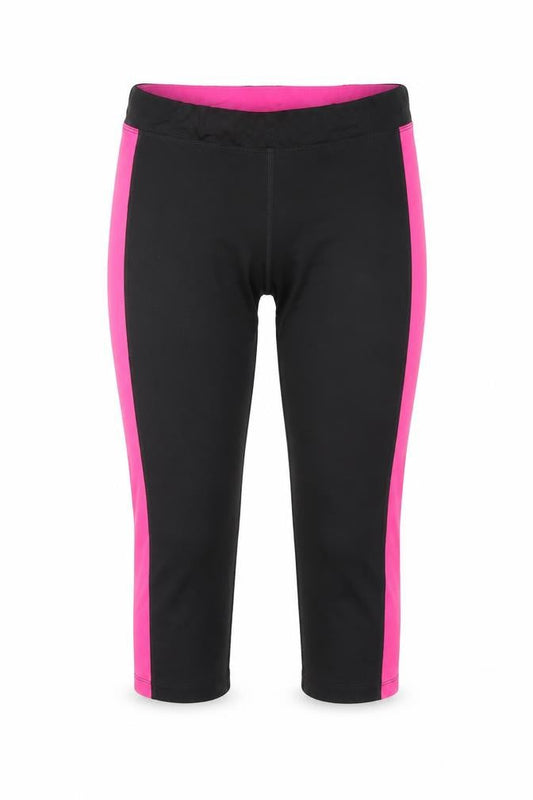 Nike Women's Black and Pink Leggings - M