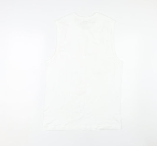 Jockey Men's White XXL Sleeveless T-Shirt