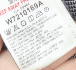 Superdry Women's Grey Pleated Check Skirt Size 12