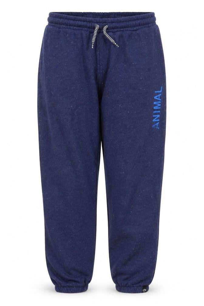 Front view of Animal girls’ blue jogger trousers, 13-14 years, cotton blend