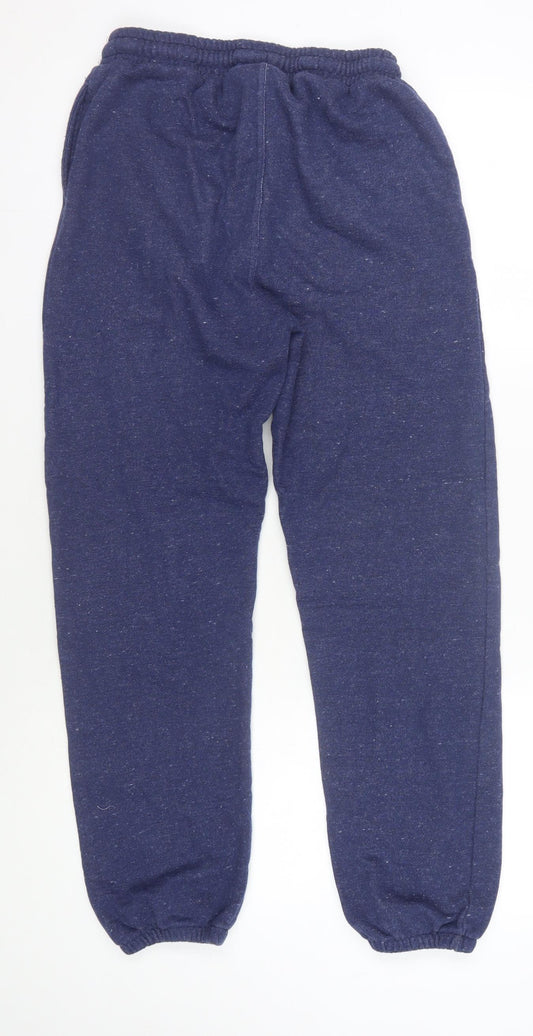 Animal Girls Blue Jogger Trousers, 13-14 Years, Cotton Blend