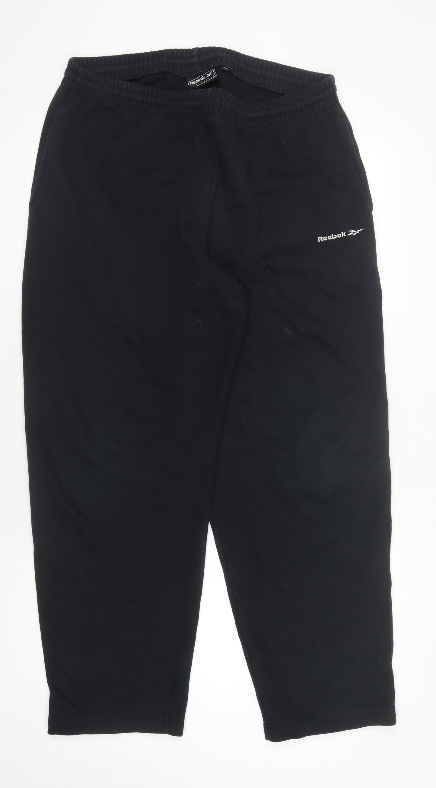 Reebok Black Jogger Trousers Large Unisex Activewear