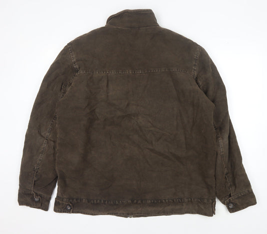 Jeff Banks Men's Brown Basic Jacket, Size L