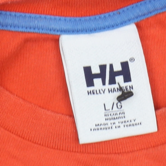 Helly Hansen Men's Orange L Cotton T-Shirt
