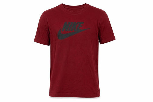 Mens UK Size M Nike Red  Cotton T-Shirt