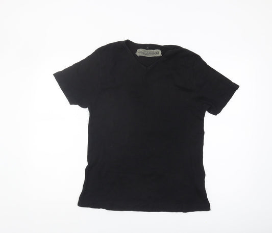 Designers Debenhams Men's Black T-Shirt L V-Neck