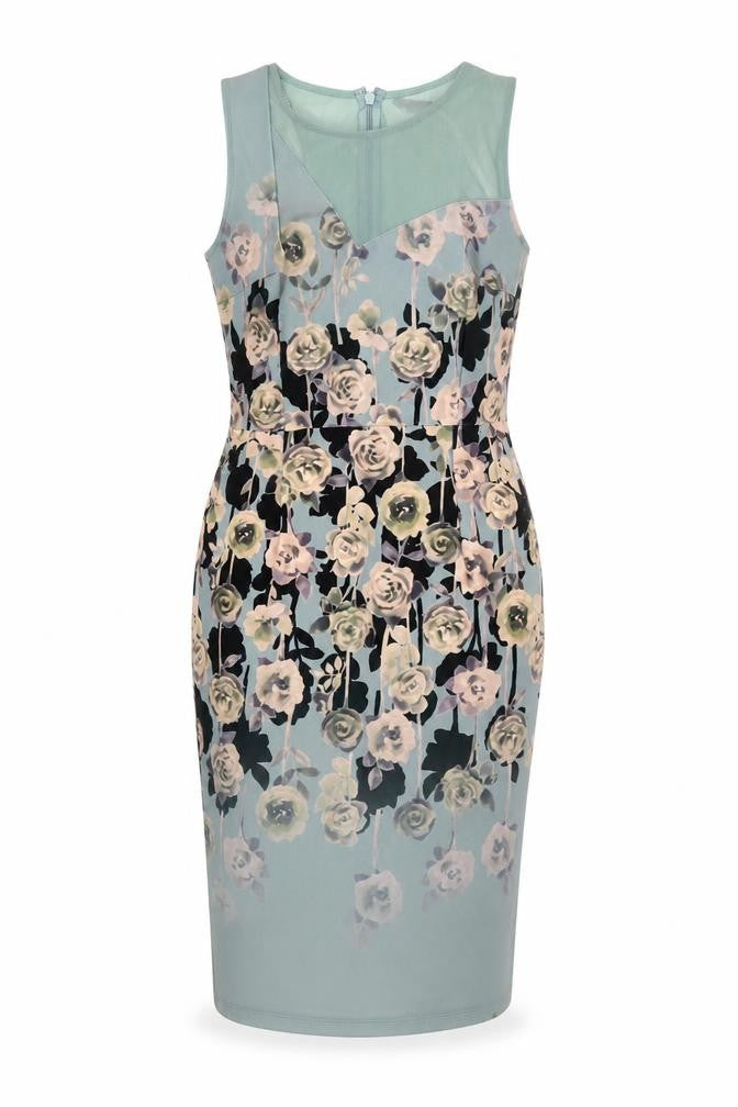 Next Women's Multicoloured Sheath Dress Size 12
