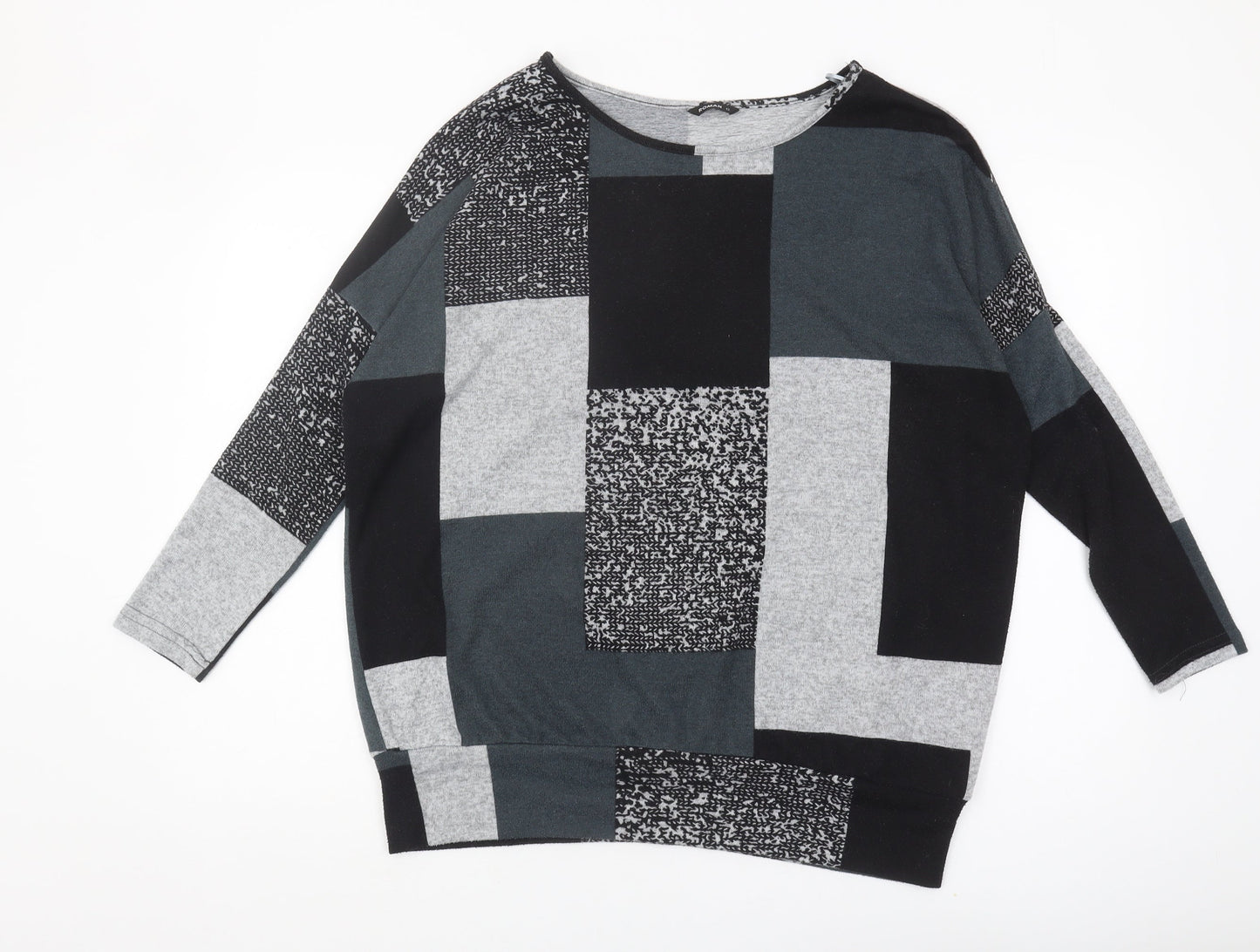 Roman Women's Multicoloured Geometric Jumper Size 12