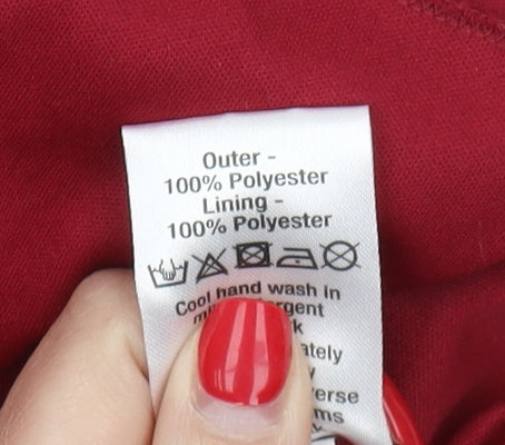 Jane Norman Women’s Red One Shoulder Long Dress