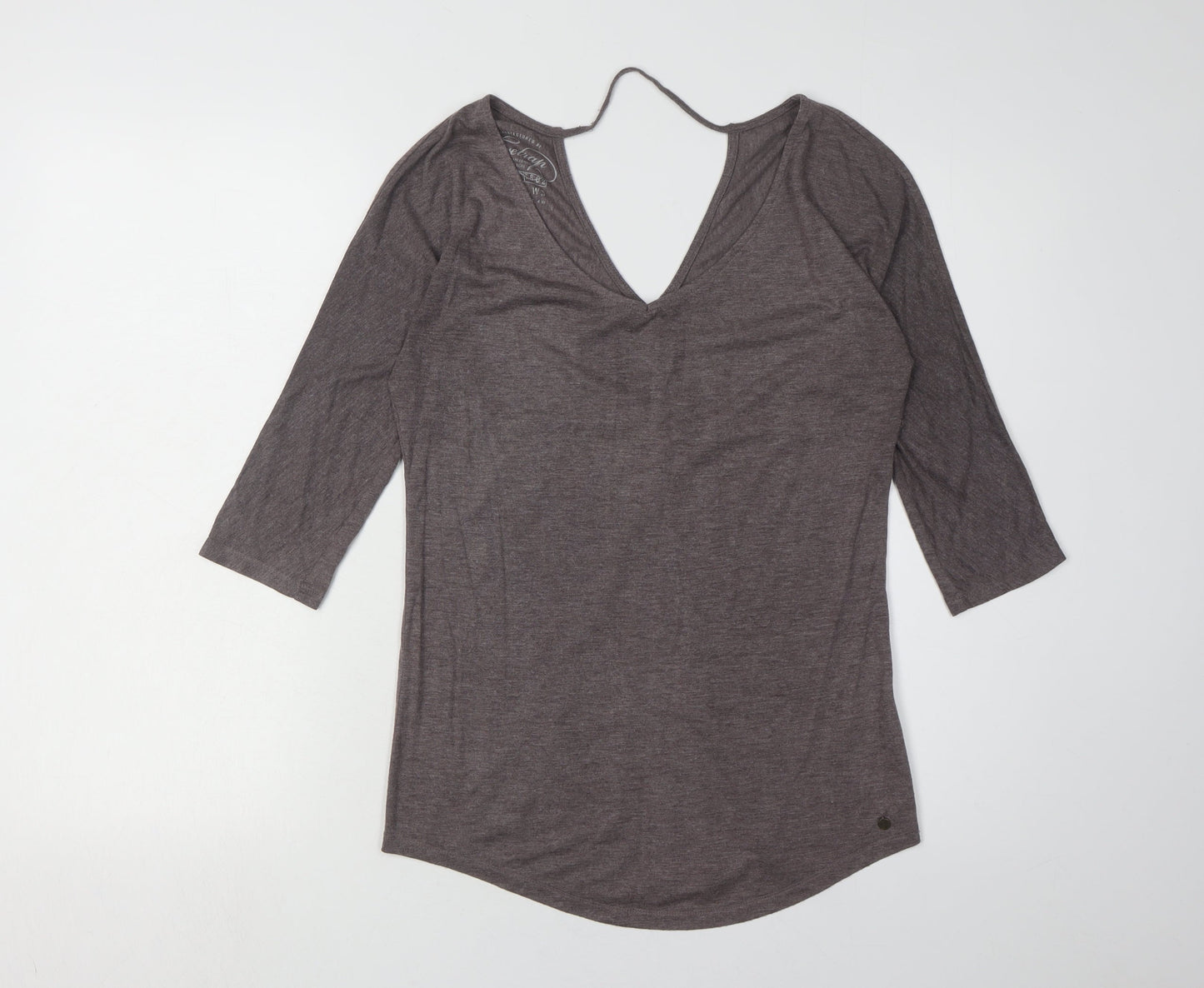 Firetrap Women's Brown V-Neck Top Size 8